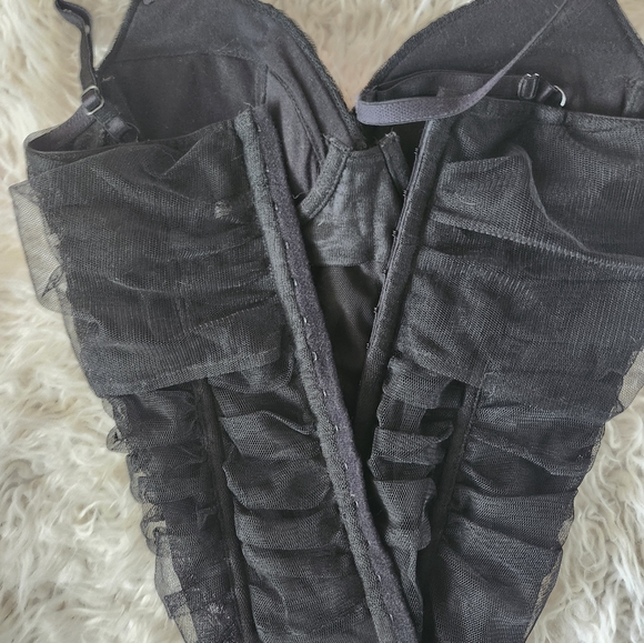 La Senza mesh corset with gems -size small - Picture 3 of 5